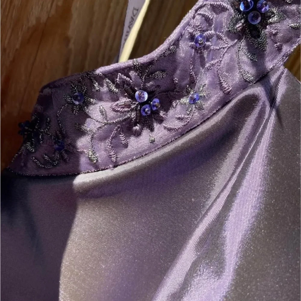 David's Bridal Lavender Gown NEW - Picture 2 of 6